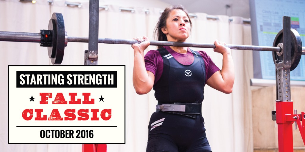 2016 Starting Strength Fall Classic – T-Shirt Pre-Sale Starts&nbsp;NOW!
